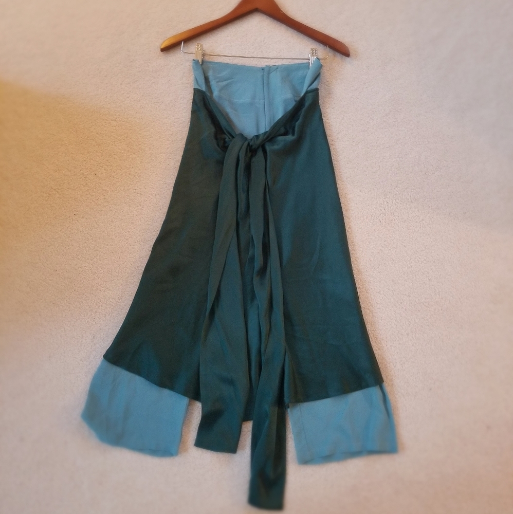 (Yohji Yamamoto + Noir) Silk Sarong Pants